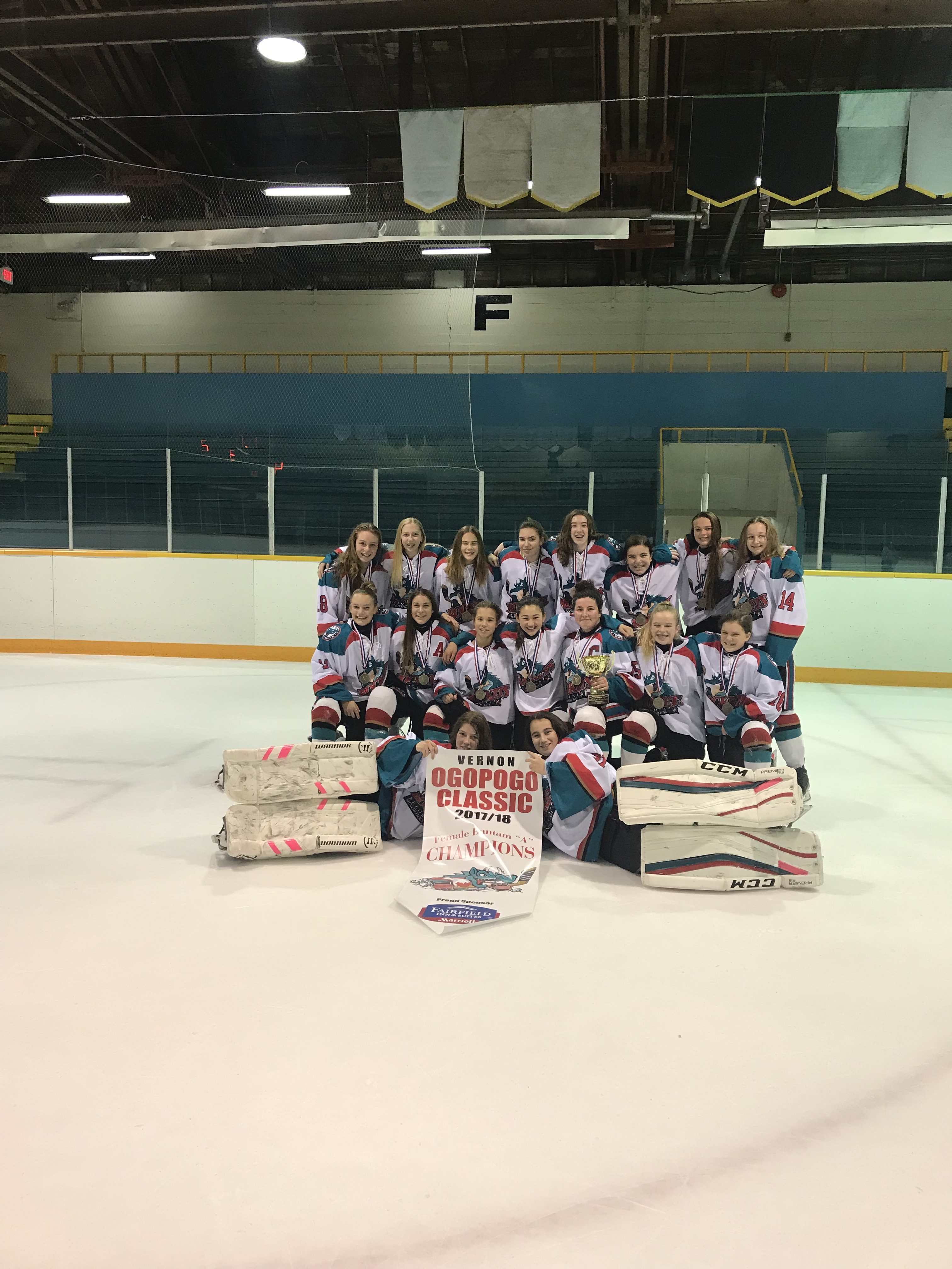 Bantam Female A Wins Vernon Tournament Kelowna Minor Hockey Association