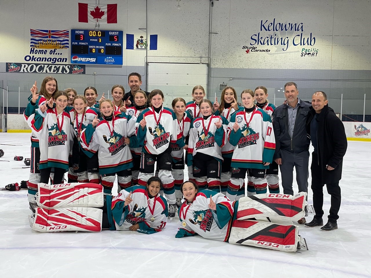 U15 Female A Wins Home Tournament Kelowna Minor Hockey Association
